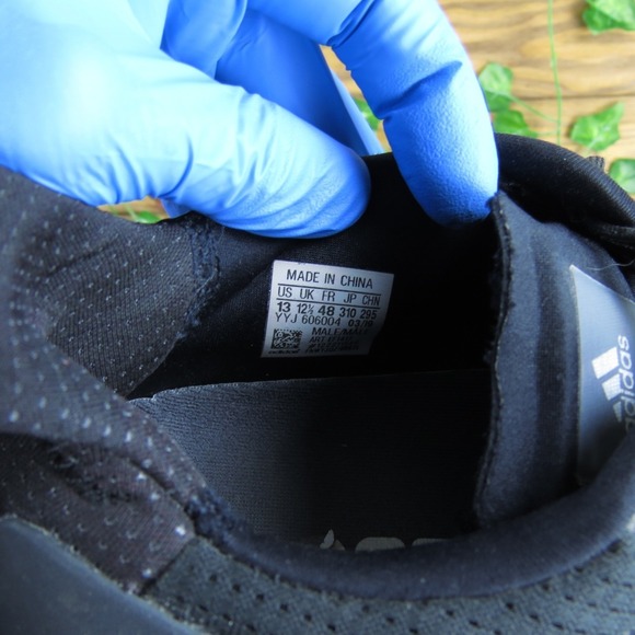 Adidas‎ Solar Boost 19 Running Shoes Men 13 Black Knit Athletic Cushioned - Picture 6 of 8